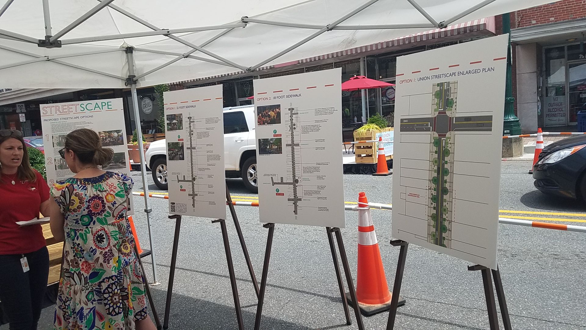 Streetscape options